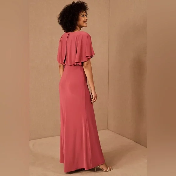 New BHLDN Lena Raspberry Dress By Anthropologie!!🔥🔥🔥